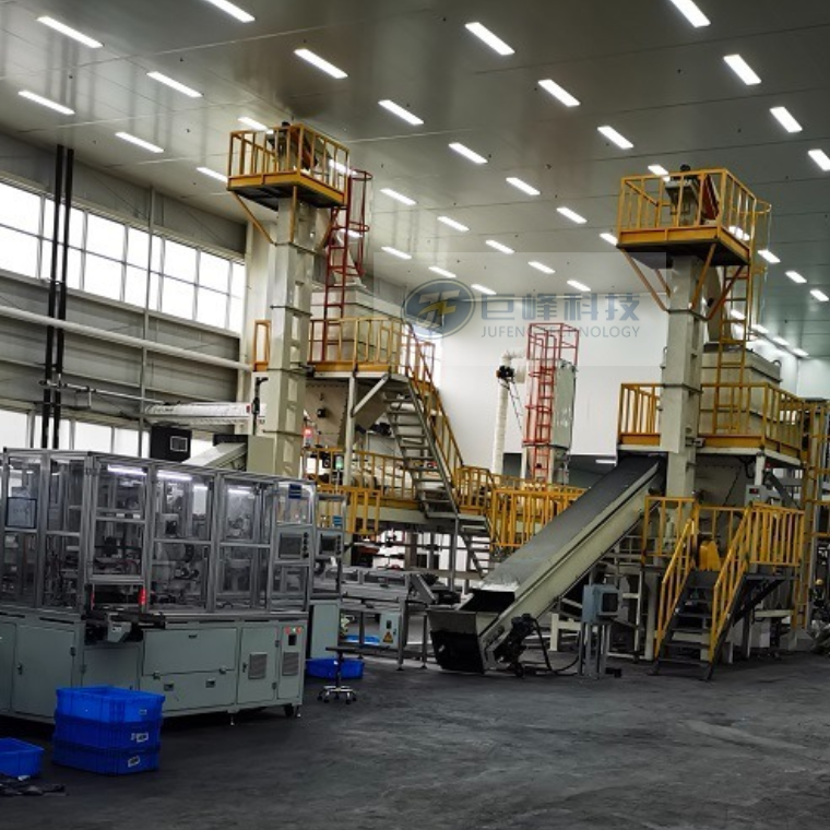 未注液鋰電池正極片物理再生修復(fù)線